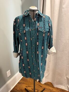 Wrangler Pearlsnap Shirt Dress